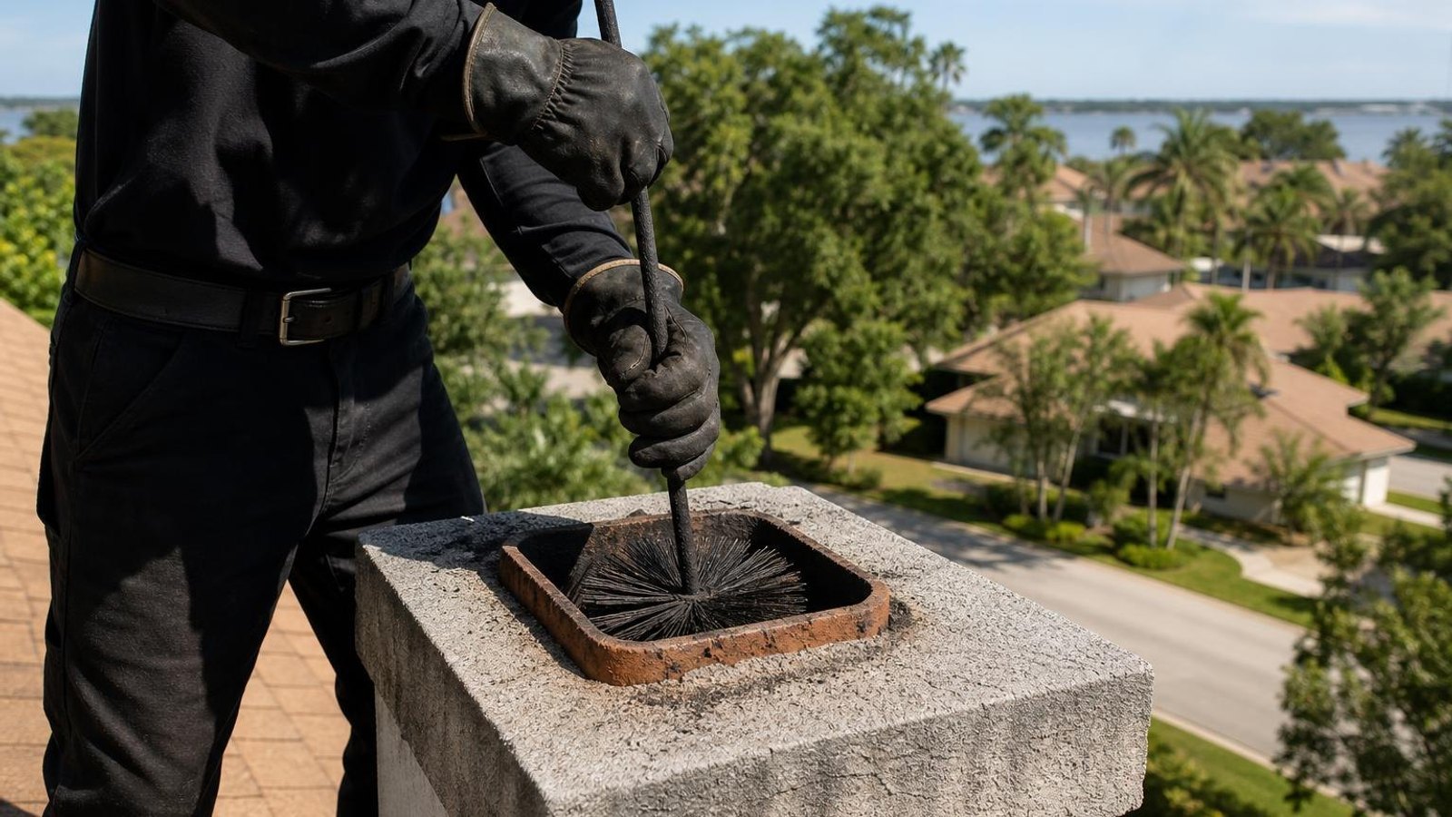 Practical chimney sweep & inspection in Tampa